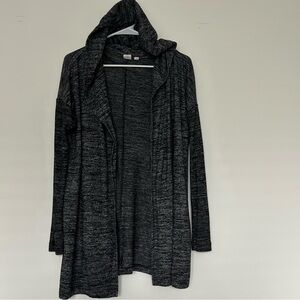 GAP Marled Hooded Cardigan Sweater Size Small